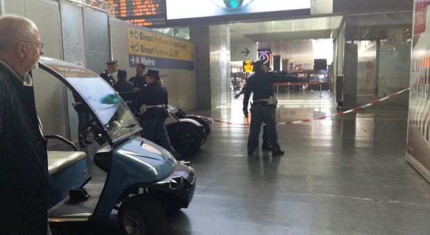 Falso allarme bomba a Termini: era un bagaglio abbandonato