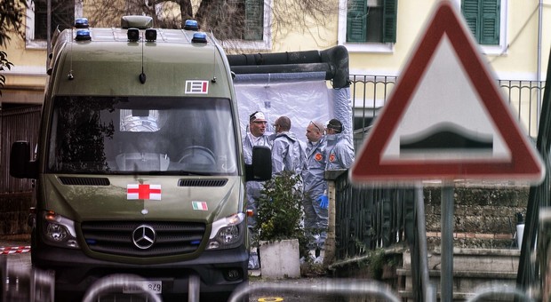 immagine Gli 8 italiani da Wuhan in quarantena all'ospedale militare del Celio 
