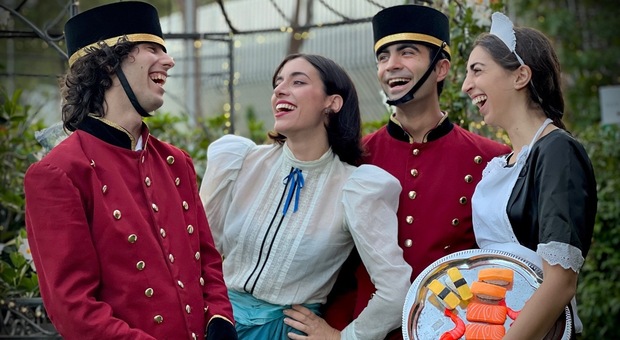 Roma, Grand Hotel "Butterfly" al Foro Italico: celebrità in costume fanno festa