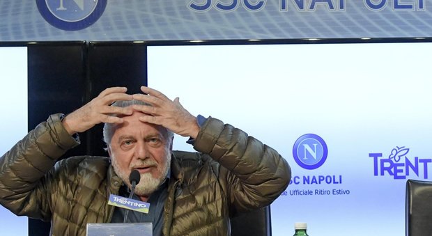 De Laurentiis: «Il Napoli mi diverte, con le altre mi annoio»