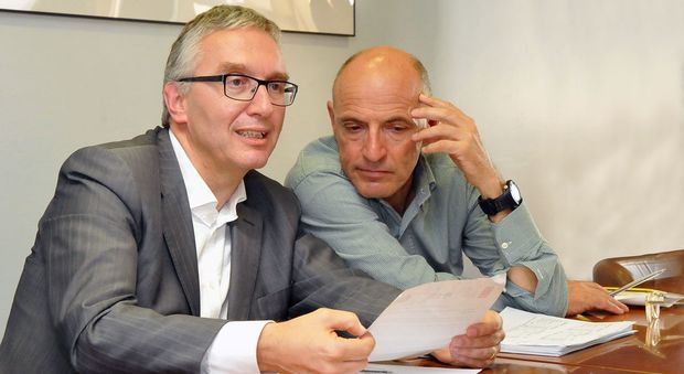 Luca Ceriscioli e Fabrizio Volpini