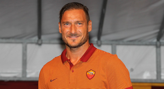 Francesco Totti a Pinzolo ( Foto Mancini )