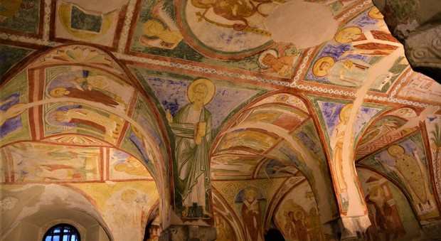 La Cripta affreschi nel cuore della Basilica di Aquileia