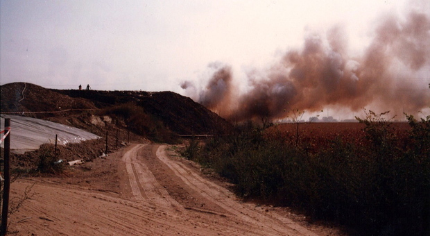 Gli incendi del settembre 1997 alla discarica di Mardimago