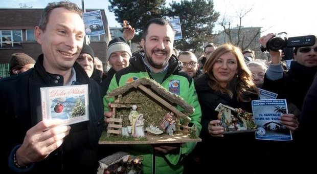 Matteo Salvini a Rozzano