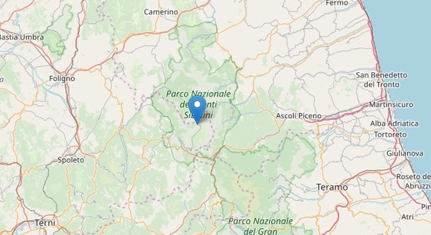 Terremoto vicino a Macerata, paura nella notte: epicentro tra Castelsantangelo, Norcia e Arquata