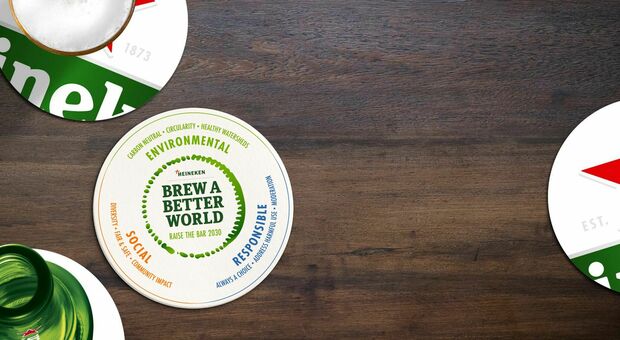 Heineken guarda al futuro e annuncia gli obiettivi di sostenibilità per i prossimi 10 anni del piano “Brew a Better World 2030”