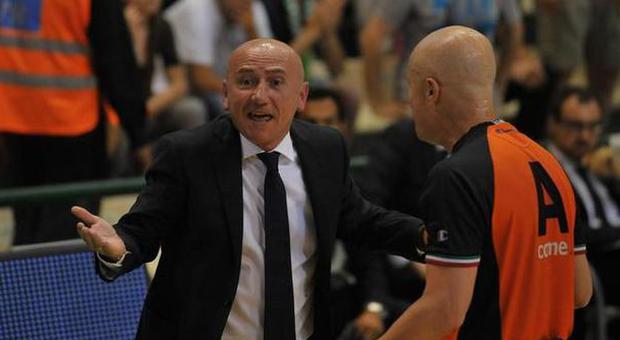 Luca Dalmonte, coach della Virtus Roma (LaPresse)
