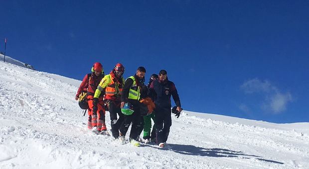 Alpinista precipita dalle cascate di ghiaccio dei Serrai di Sottoguda