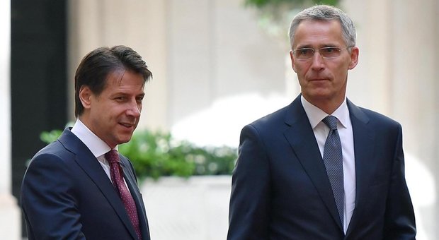 Conte: «Rafforzare cooperazione Ue-Nato nel Mediterraneo»