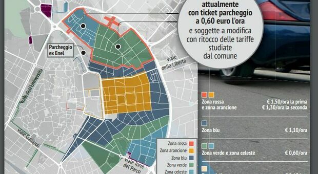 Lecce, cambia il piano per la sosta: grattino più caro attorno al parcheggio ex Enel