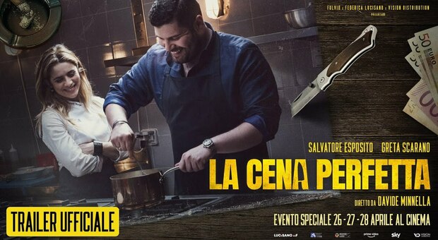 Al Comicon 2022 «La Cena Perfetta», il nuovo film con Salvatore Esposito