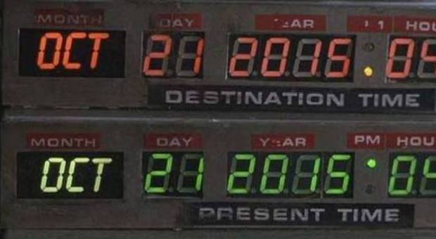 E' il 2015 il vero anno di "Ritorno al Futuro": Marty Mc Fly «arriva» il 21 ottobre