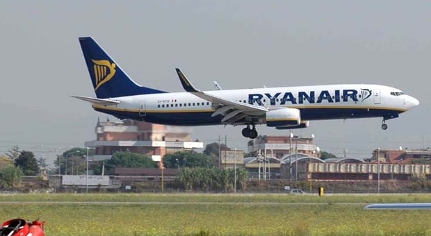 Un aereo della Ryanair