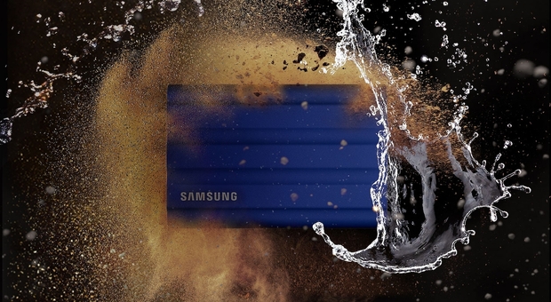 T7 Shield, la memoria esterna di Samsung grande come carta di credito
