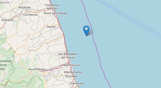 Terremoto, diverse scosse al largo della costa delle Marche: le più forti di magnitudo 3.1