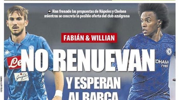 Fabián, no alle trattative per il rinnovo, lo spagnolo aspetta il Barcellona?