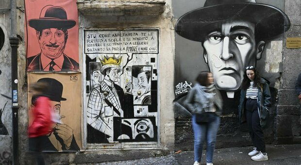 Totò, 55 anni dalla morte ancora senza museo ma lo celebra la street art