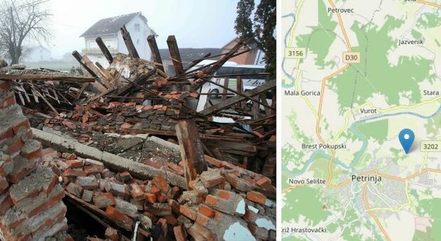 Terremoto Croazia, nuova forte scossa di 4.7 a Petrinja: torna la paura tra gli sfollati