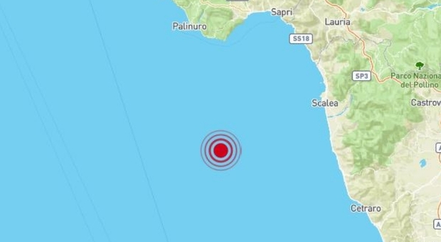 Terremoto in Calabria di 3.1, sciame sismico al largo di Scalea e Diamante