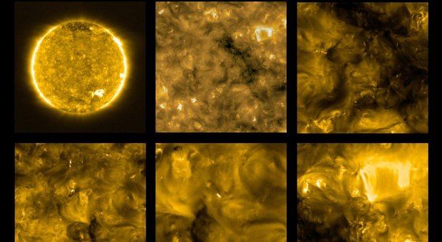 Il sole costellato di falò: ecco le straordinarie immagini inviate dalla sonda Solar Orbiter