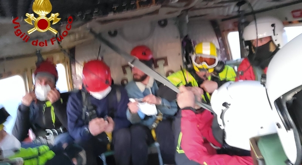 Tre ragazzi dispersi sul Monte Cervati, salvati dai vigili del fuoco