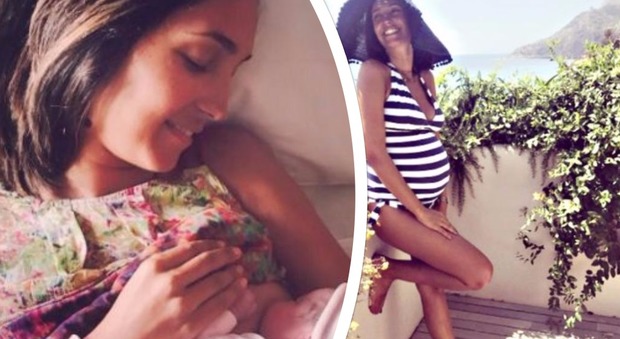 Caterina Balivo dà alla luce una bambina, l'annuncio su Instagram: "Cora"