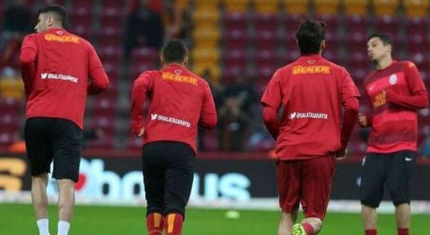 I giocatori del Galatasaray