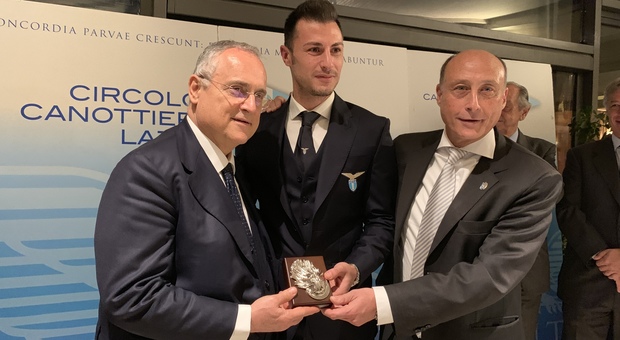 Premio Bigiarelli, Radu: «Teniamo alto il nome della Lazio. E' ora di vincere»