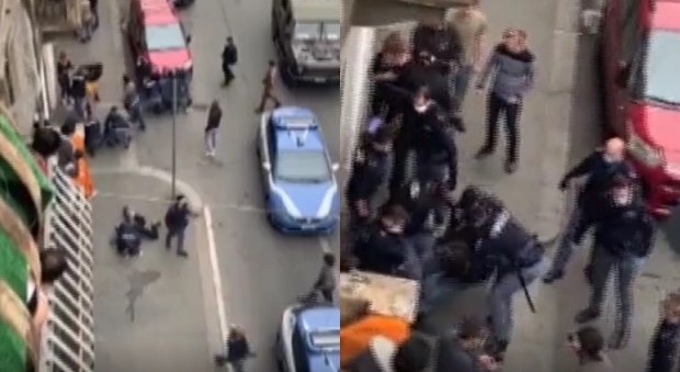 Torino, tensione tra antagonisti e polizia: 4 arresti, sette agenti feriti