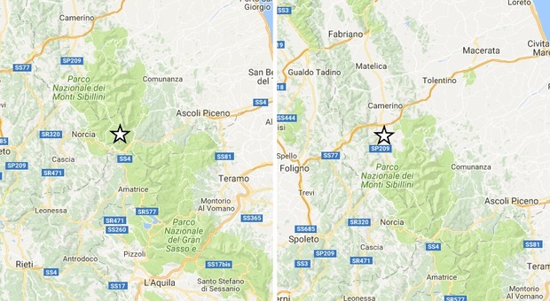 Terremoto, nuove scosse in Centro Italia: le più forti della notte di magnitudo 3.6 e 3.4