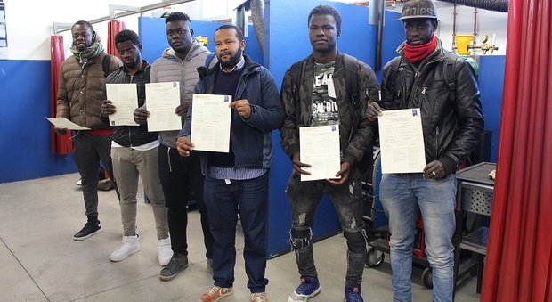 A Vicenza 12 migranti sono stati selezionati per diventare saldatori e carpentieri