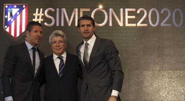 L'annuncio del rinnovo di Simeone con l'Atletico Madrid