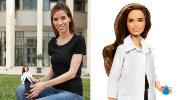 Eleni, la giovane e brillante scienziata diventata Barbie e i dubbi sul suo curriculum