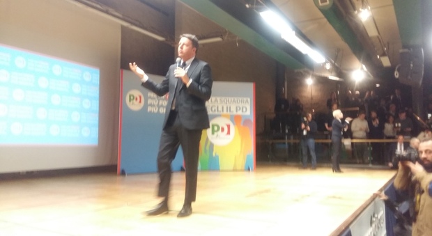 Matteo Renzi a Perugia: «In Umbria possiamo vincere tutti i collegi»