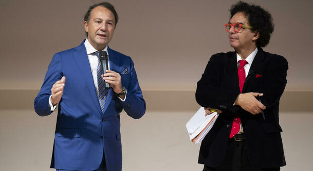 Il presidente della Salernitana Danilo Iervolino in occasione della cerimonia del Premio Anni