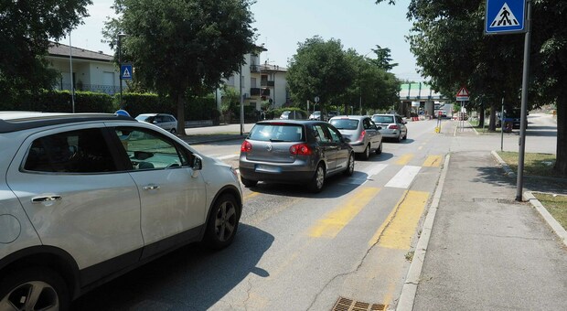 Traffico in Pontebbana
