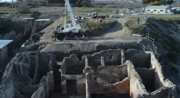 Coronavirus, in volo con il drone per raccontare le ultime scoperte negli scavi di Pompei