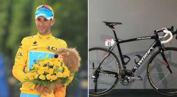 Coronavirus, Vincenzo Nibali mette all'asta la bici del Tour 2014 per beneficenza