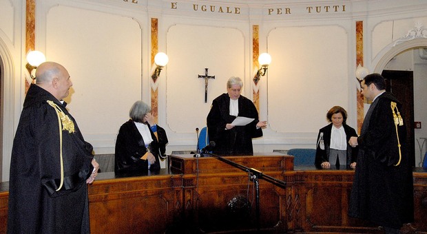 Udienza al tribunale di Rovigo