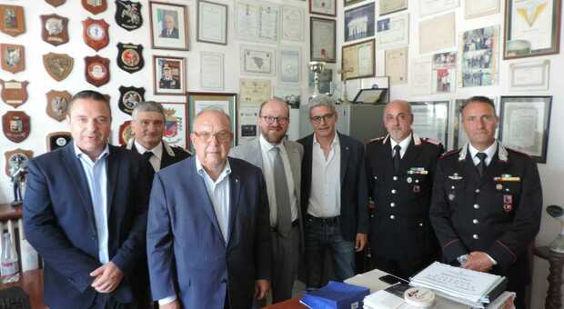 Isola del Liri , movida e lotta allo spaccio: il procuratore di Cassino incontro i carabinieri