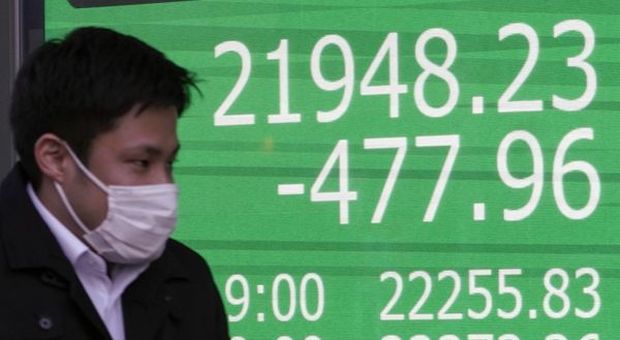 Tokyo affonda con resta Asia su allarme recessione