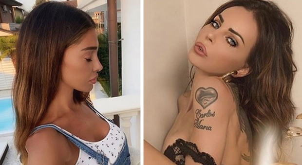 Belen Rodriguez e Nina moric (Instagram)