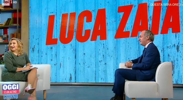 Luca Zaia ospite di “Oggi è un altro giorno” di Serena Bortone