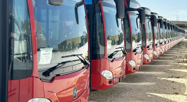 I bus della Kyma mobilità