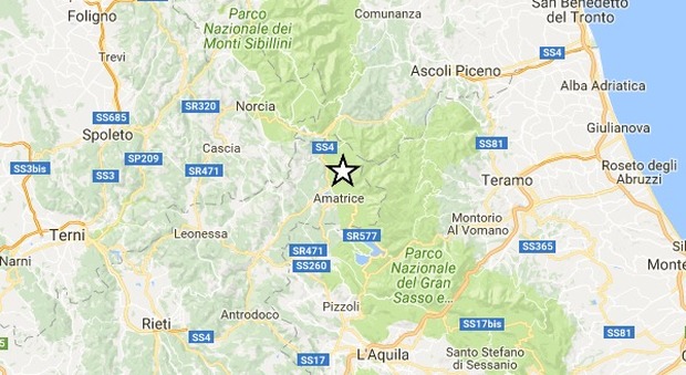 Centro Italia, nuove scosse nella notte: la più forte tra Amatrice e Accumoli