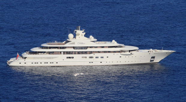 A Capri arriva «Dilbar», lo yacht più grande al mondo: è di un magnate russo