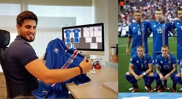 La maglia dell'Islanda è la più bella del torneo, a disegnarla è stato un italiano