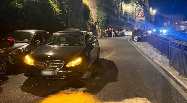 L'incidente alle porte di Amalfi