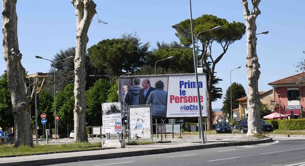 Rieti, strappati i manifesti elettorali di Cicchetti: c'è un sospettato E' stato fermato dai carabinieri